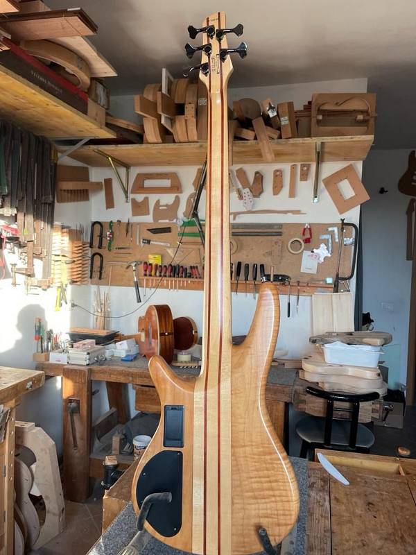 Ibanez Prestige SR1005EFM basso 5 corde back view general